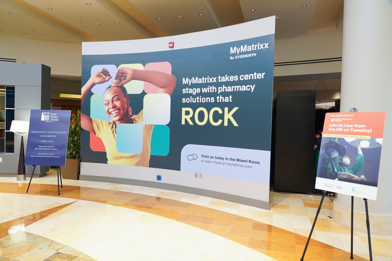 Central Atrium Branding