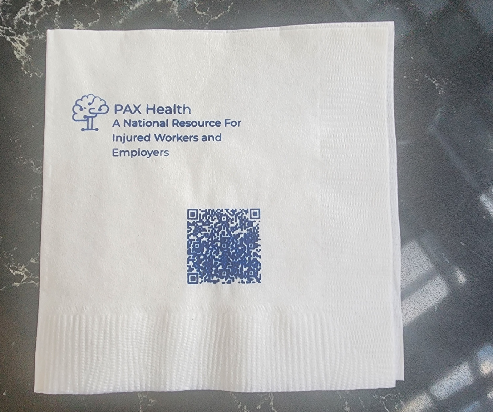 Lobby Bar Napkins Branding