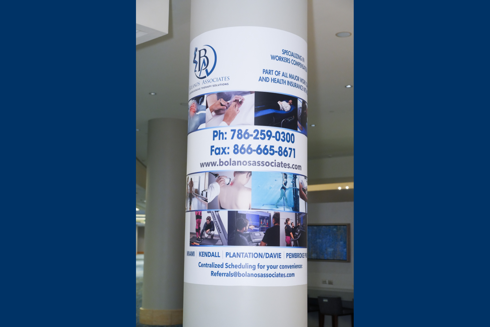 Column Wraps Branding