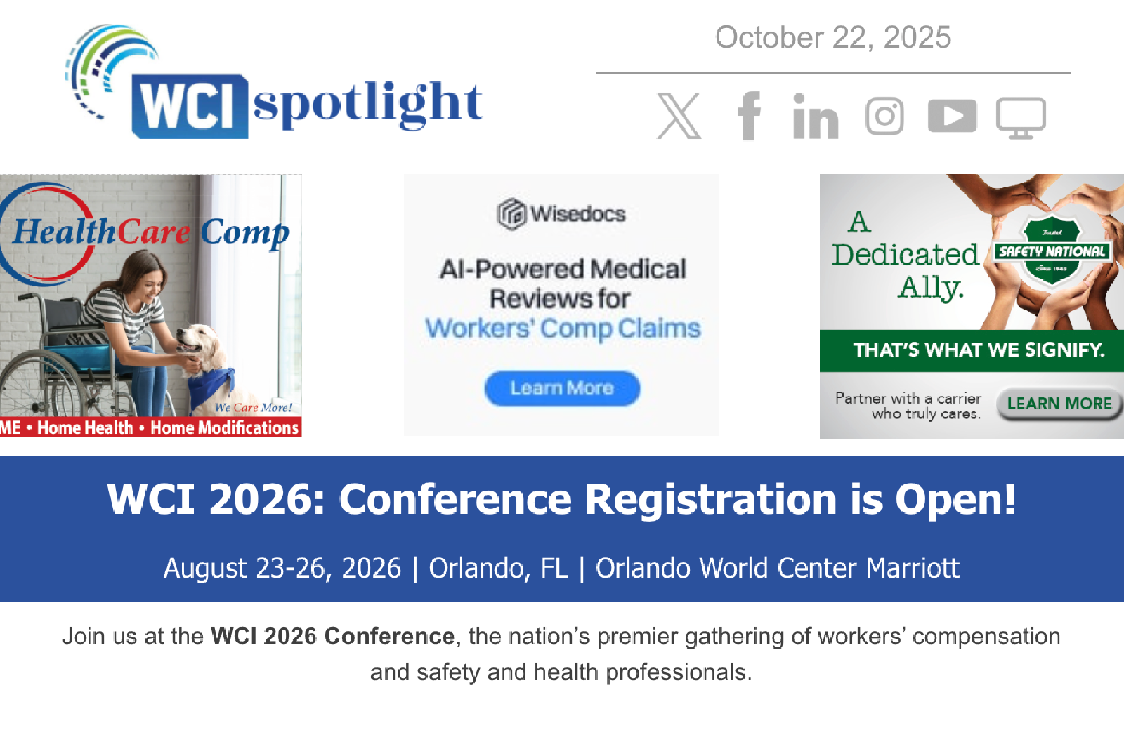 WCI Spotlight Advertising