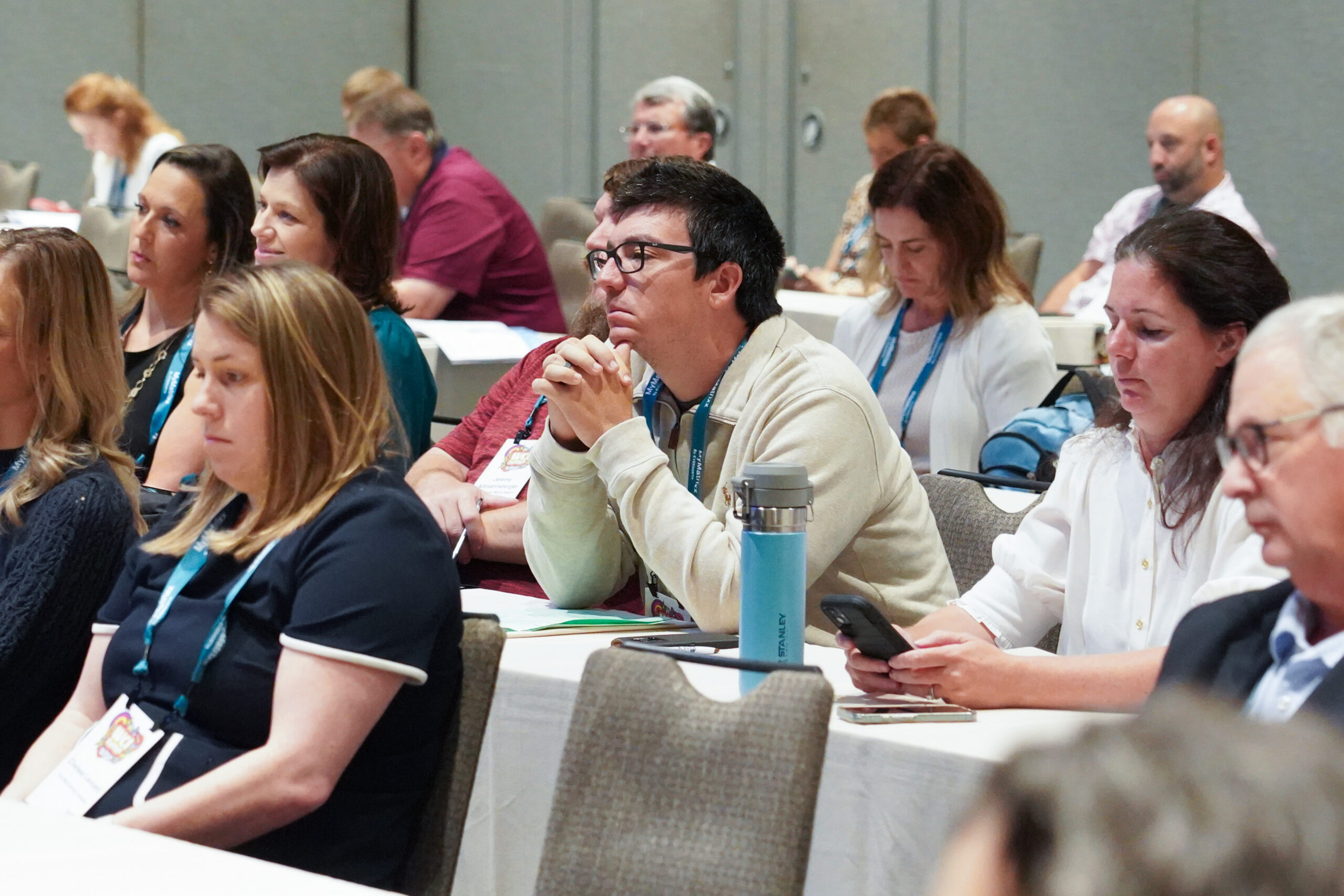 Attendees participating in a WCI Risk Managers breakout session
