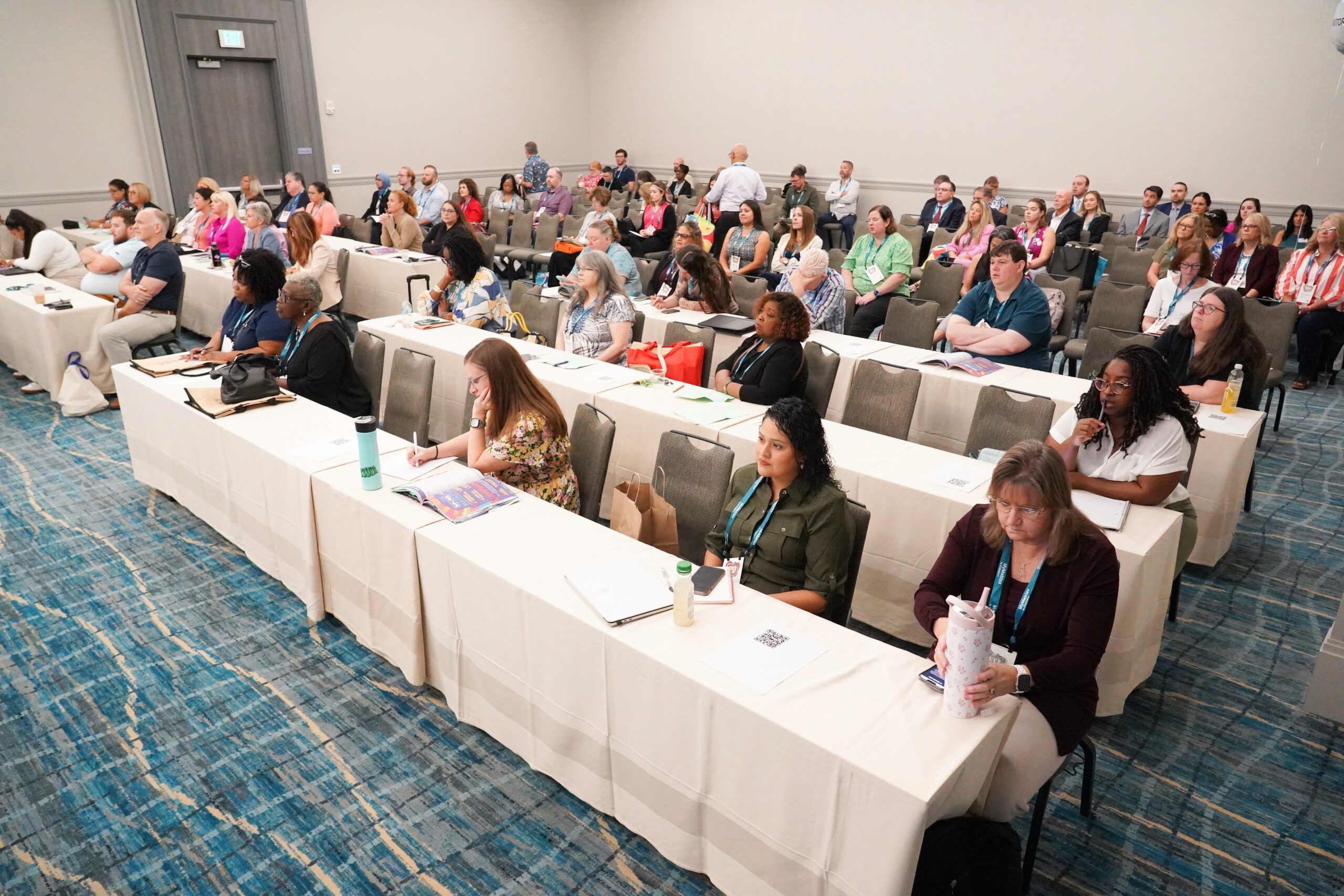Attendees participating in a WCI Adjusters breakout session