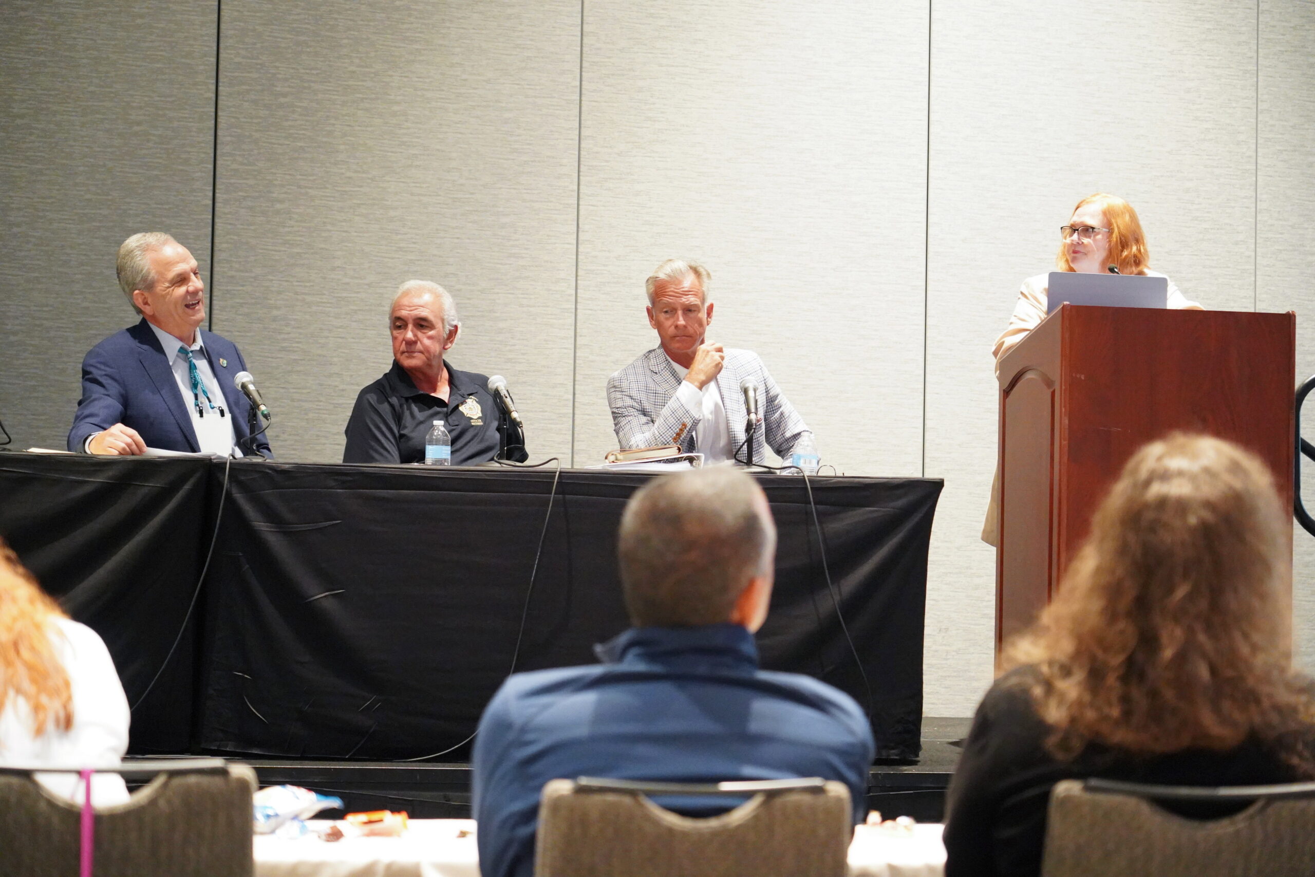 Panelists presenting during a WCI Public Entities breakout session